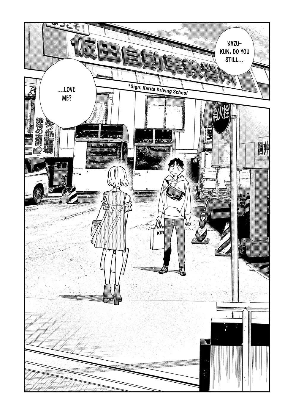 Rent A Girlfriend Manga Chapter 401 page 1 - My Girlfriend and The School Bag (Part 2)