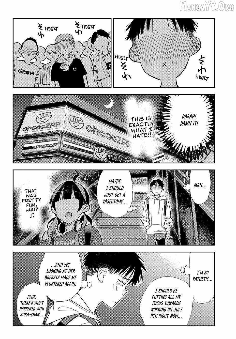 Rent A Girlfriend Manga Chapter 410 page 18 - The Boyfriend and His Guilt (Part 1)