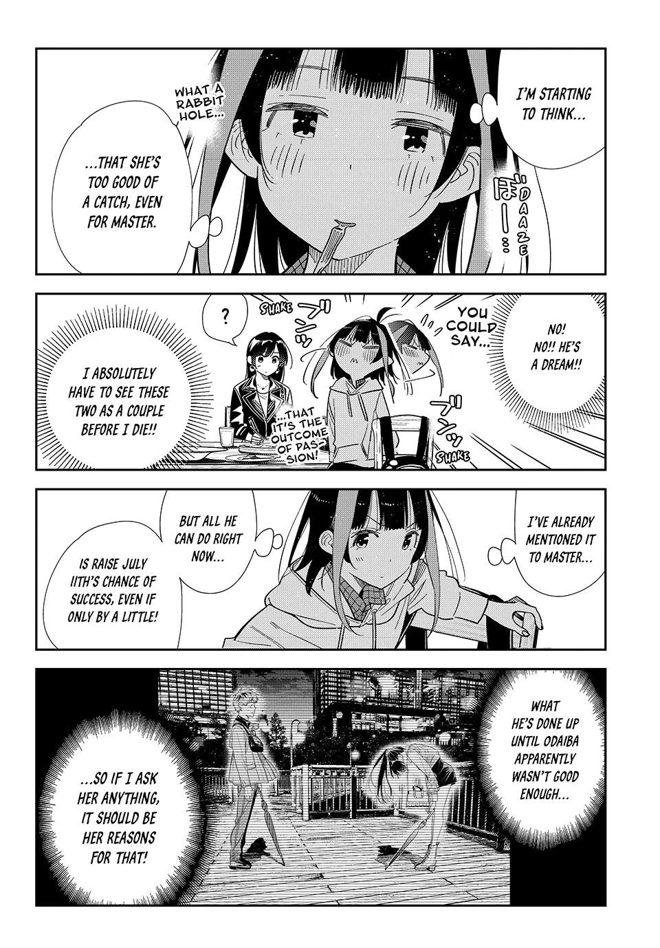 Rent A Girlfriend Manga Chapter 414 page 8 - My Girlfriend and Her View of Love (Part 3)