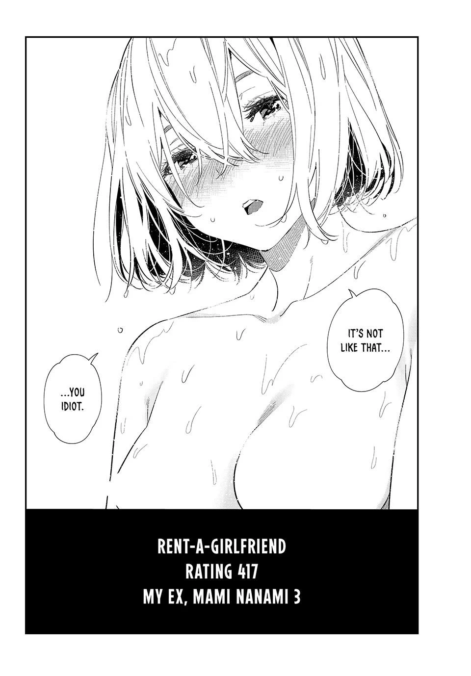 Rent A Girlfriend Manga Chapter 417 page 20 - My Ex, Mami Nanami 3