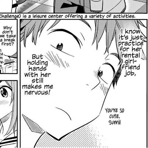 Rent A Girlfriend Manga Chapter 43 (The Unsuitable Girlfriend 3) cover