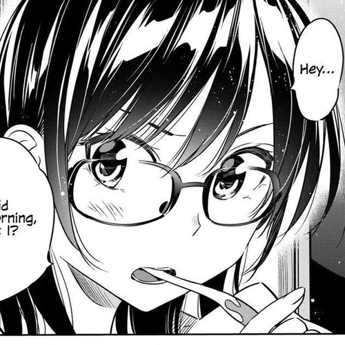 Rent A Girlfriend Manga Chapter 44 (The Girlfriend and the Promise on the Balcony Part 2) cover