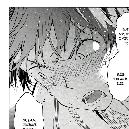 Rent A Girlfriend Manga Chapter 65 (The Girlfriend and the Night, Part 4) cover