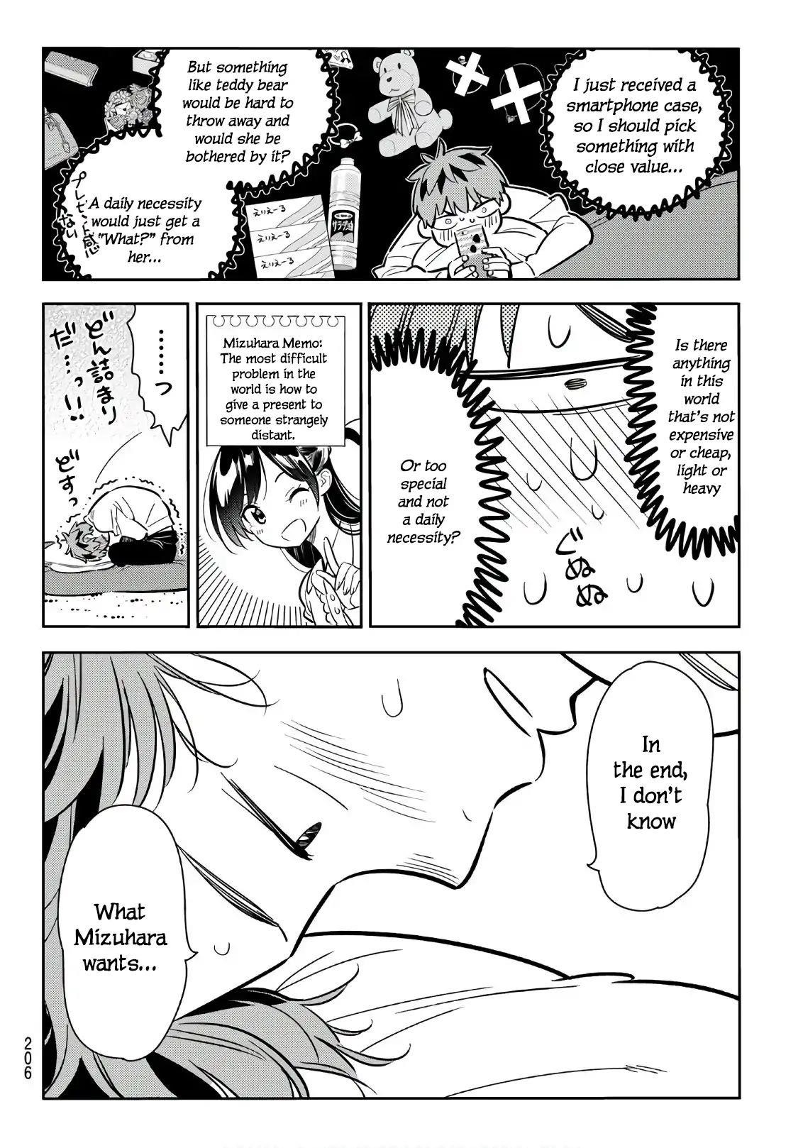 Rent A Girlfriend Manga Chapter 66 page 17 - The Girlfriend and the Birthday, Part 1