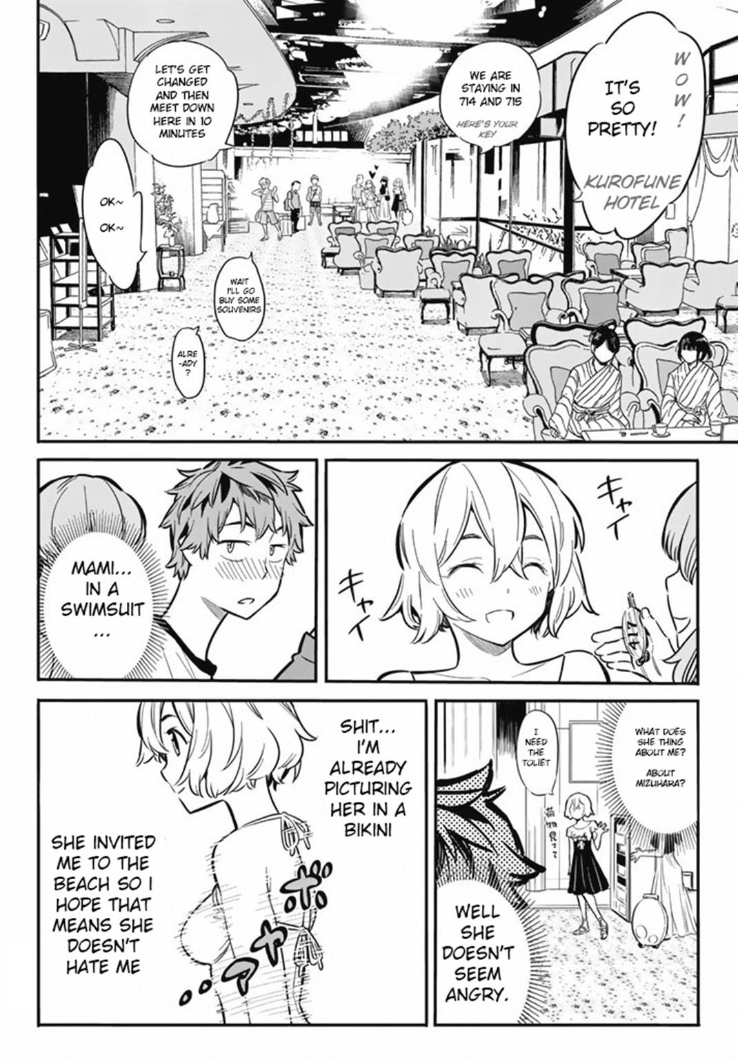 Rent A Girlfriend Manga Chapter 7 page 15 - The Girlfriend and The Sea (Part 1)