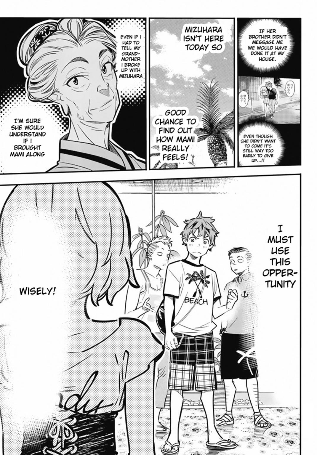 Rent A Girlfriend Manga Chapter 7 page 16 - The Girlfriend and The Sea (Part 1)