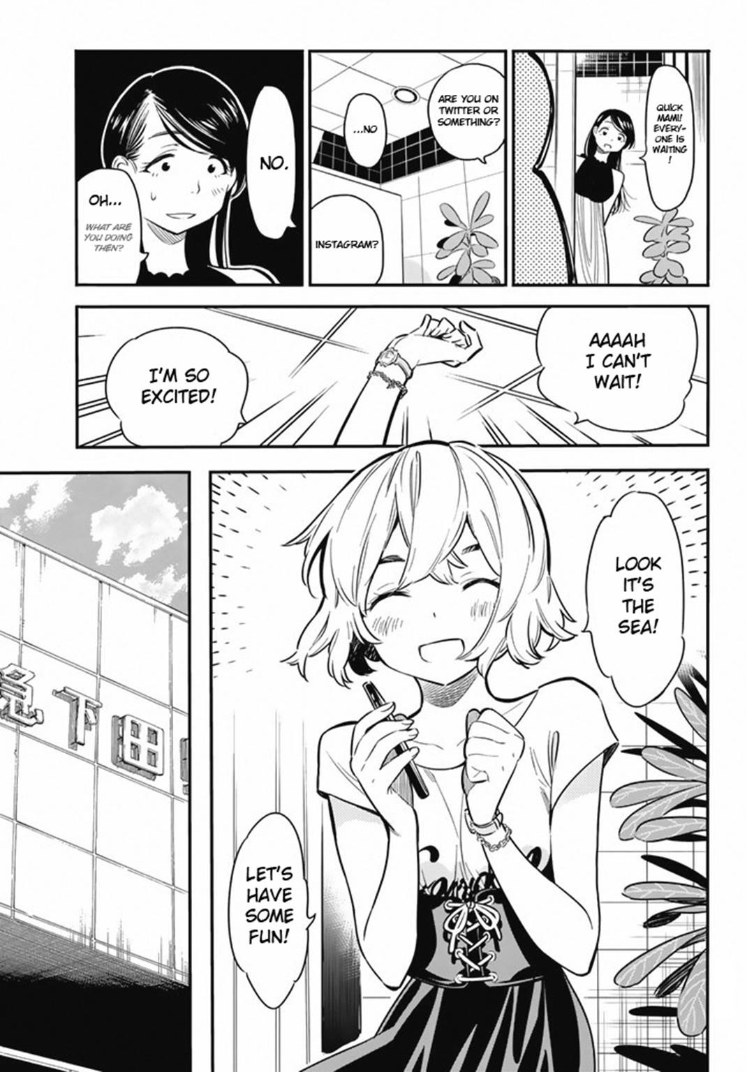 Rent A Girlfriend Manga Chapter 7 page 18 - The Girlfriend and The Sea (Part 1)