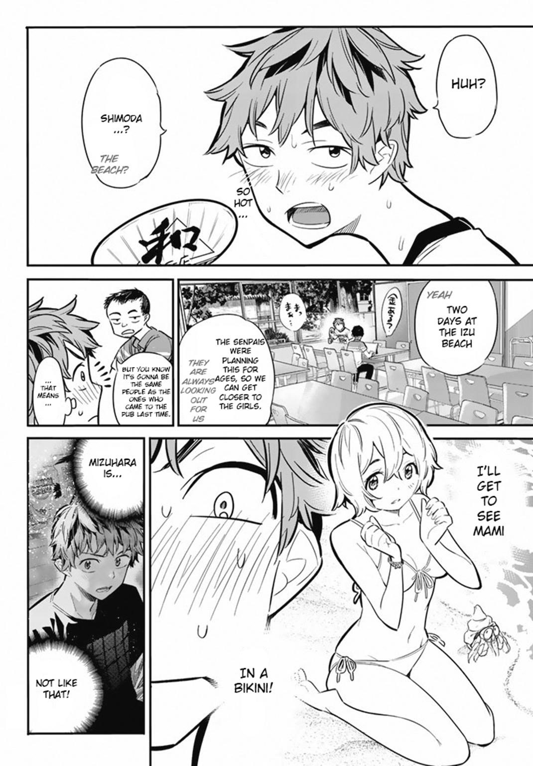 Rent A Girlfriend Manga Chapter 7 page 7 - The Girlfriend and The Sea (Part 1)