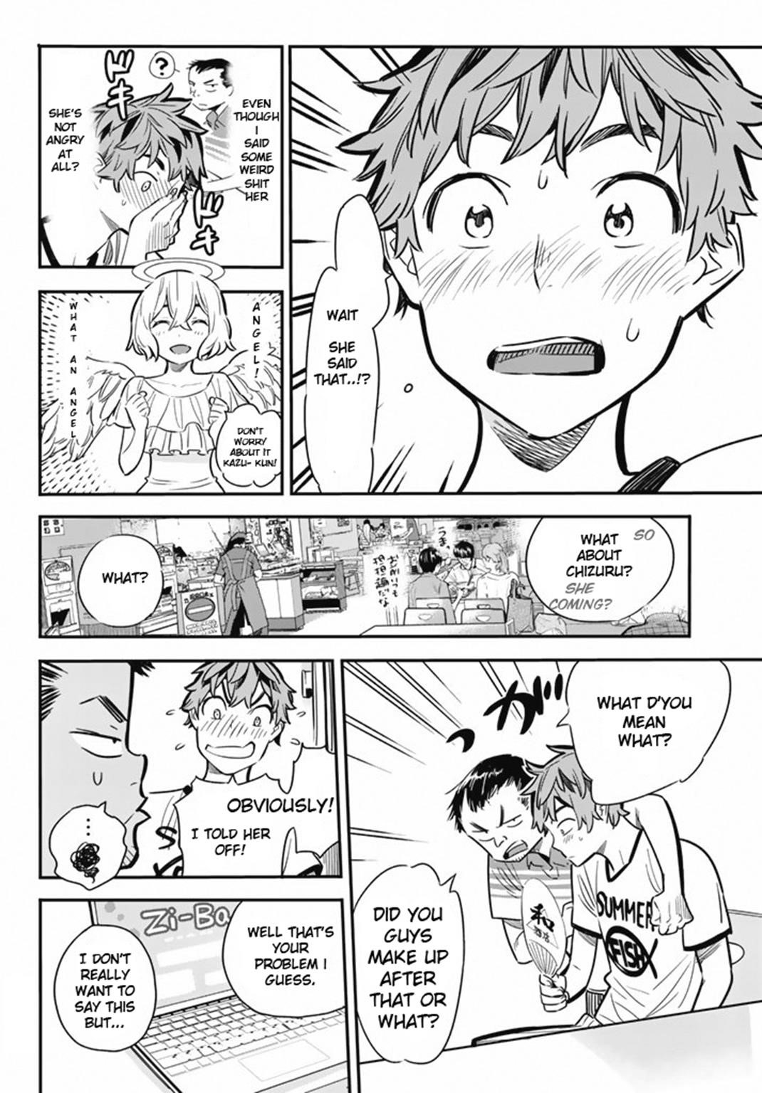 Rent A Girlfriend Manga Chapter 7 page 9 - The Girlfriend and The Sea (Part 1)