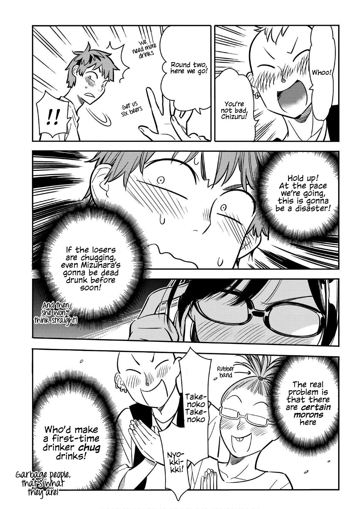 Rent A Girlfriend Manga Chapter 72 page 12 - The Girlfriend and the Booze, Part 3