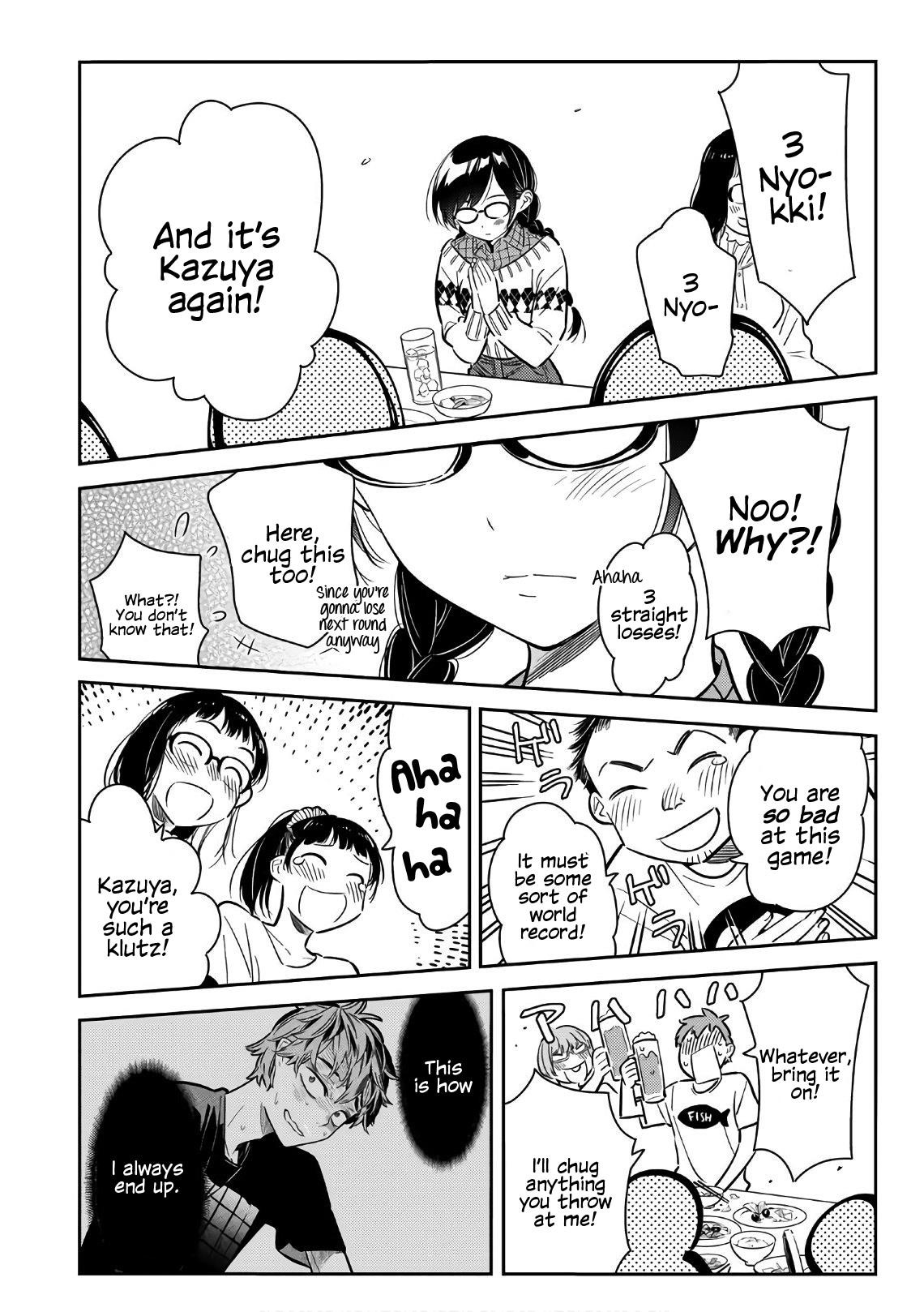 Rent A Girlfriend Manga Chapter 72 page 16 - The Girlfriend and the Booze, Part 3