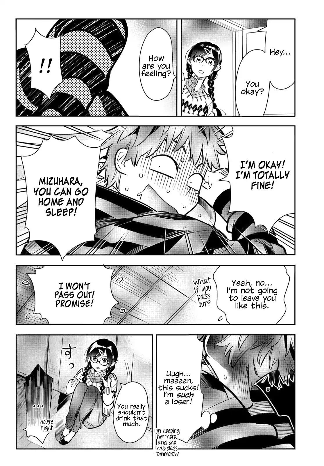 Rent A Girlfriend Manga Chapter 73 page 8 - The Girlfriend and the Booze, Part 4