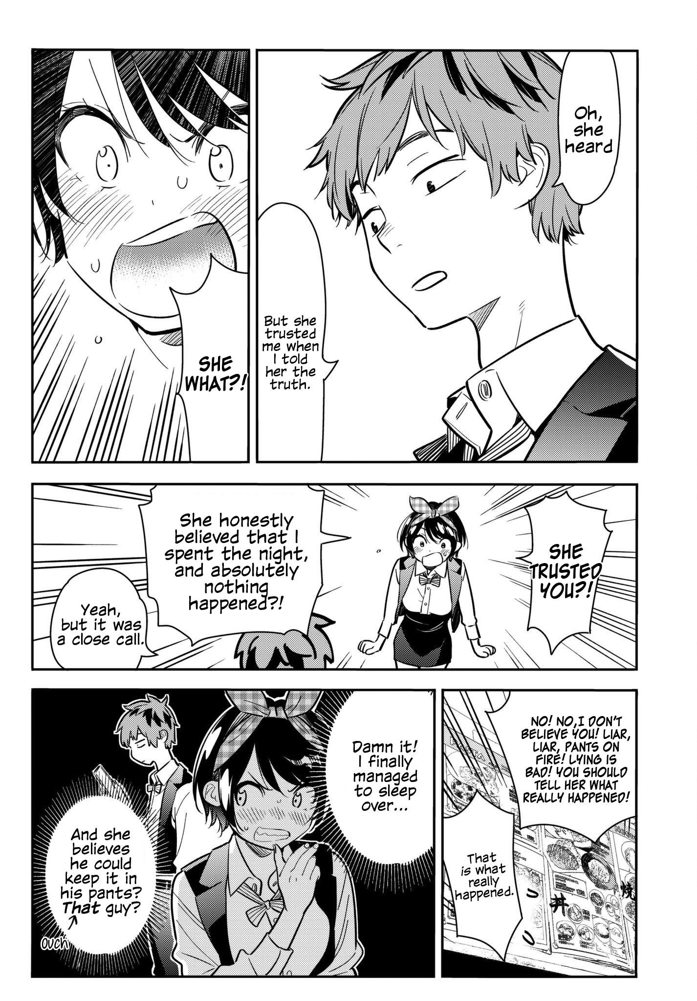 Rent A Girlfriend Manga Chapter 74 page 16 - The Hangover and the Girlfriend