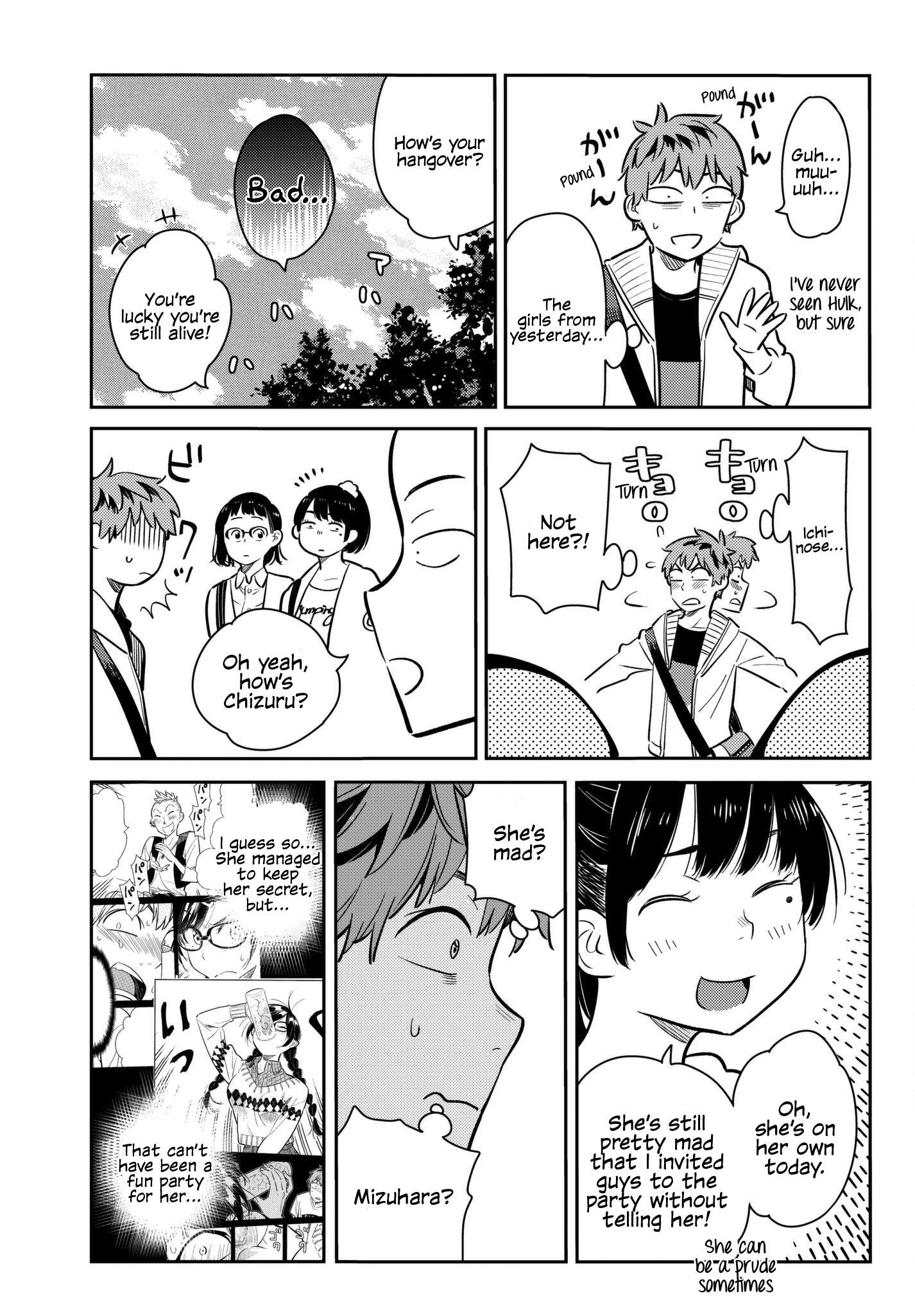 Rent A Girlfriend Manga Chapter 74 page 8 - The Hangover and the Girlfriend