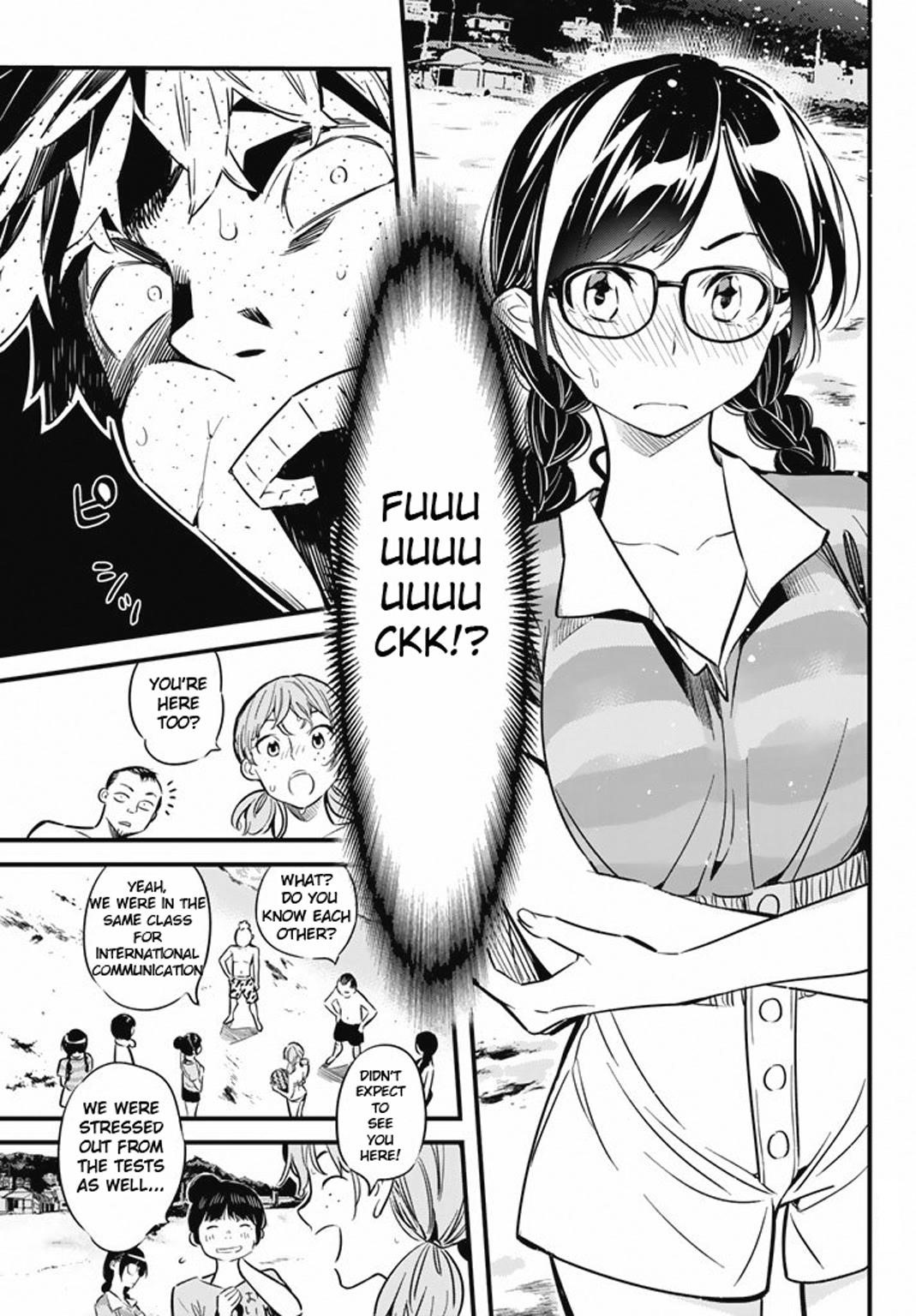 Rent A Girlfriend Manga Chapter 8 page 12 - The Girlfriend and The Sea (Part 2)