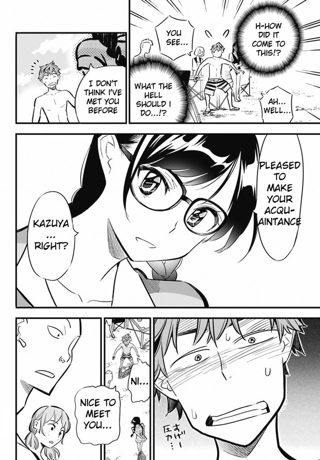 Rent A Girlfriend Manga Chapter 8 page 15 - The Girlfriend and The Sea (Part 2)