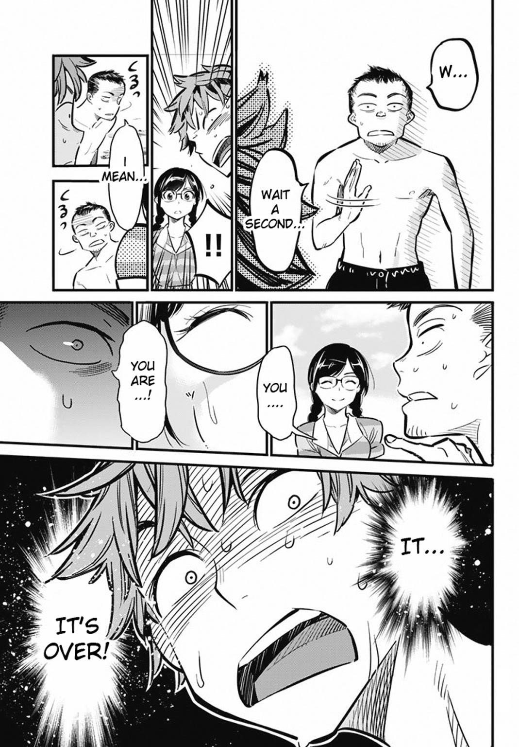 Rent A Girlfriend Manga Chapter 8 page 16 - The Girlfriend and The Sea (Part 2)