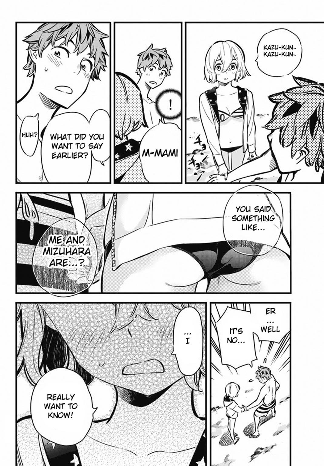 Rent A Girlfriend Manga Chapter 8 page 19 - The Girlfriend and The Sea (Part 2)