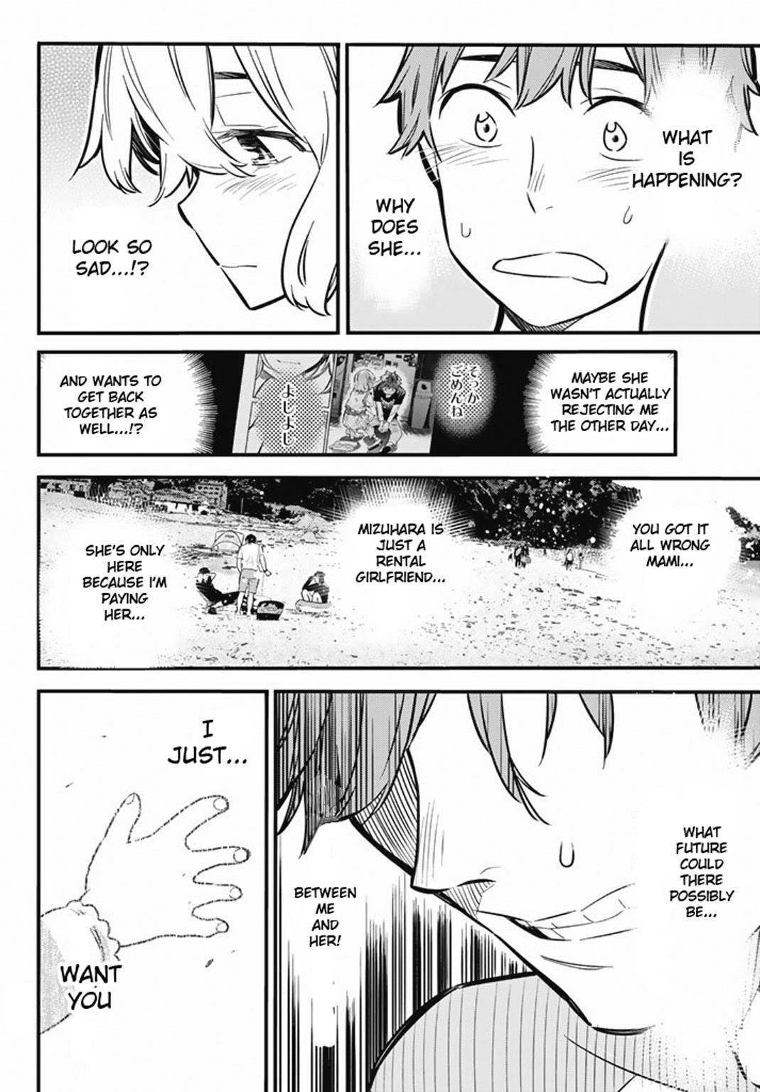 Rent A Girlfriend Manga Chapter 8 page 9 - The Girlfriend and The Sea (Part 2)