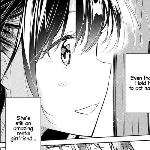 Rent A Girlfriend Manga Chapter 81 (The Girlfriend and the Dream Date, Part 4) cover