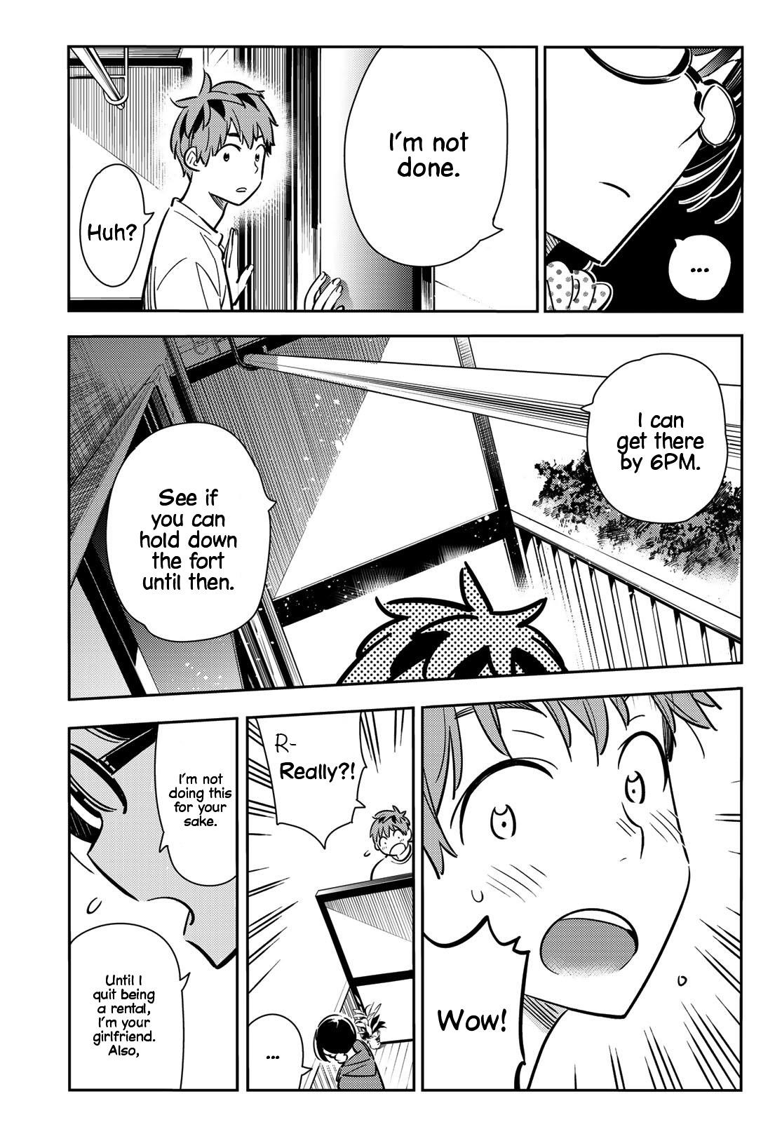 Rent A Girlfriend Manga Chapter 83 page 12 - The Girlfriend, Visiting the Parents, and Kiss (Part 1)