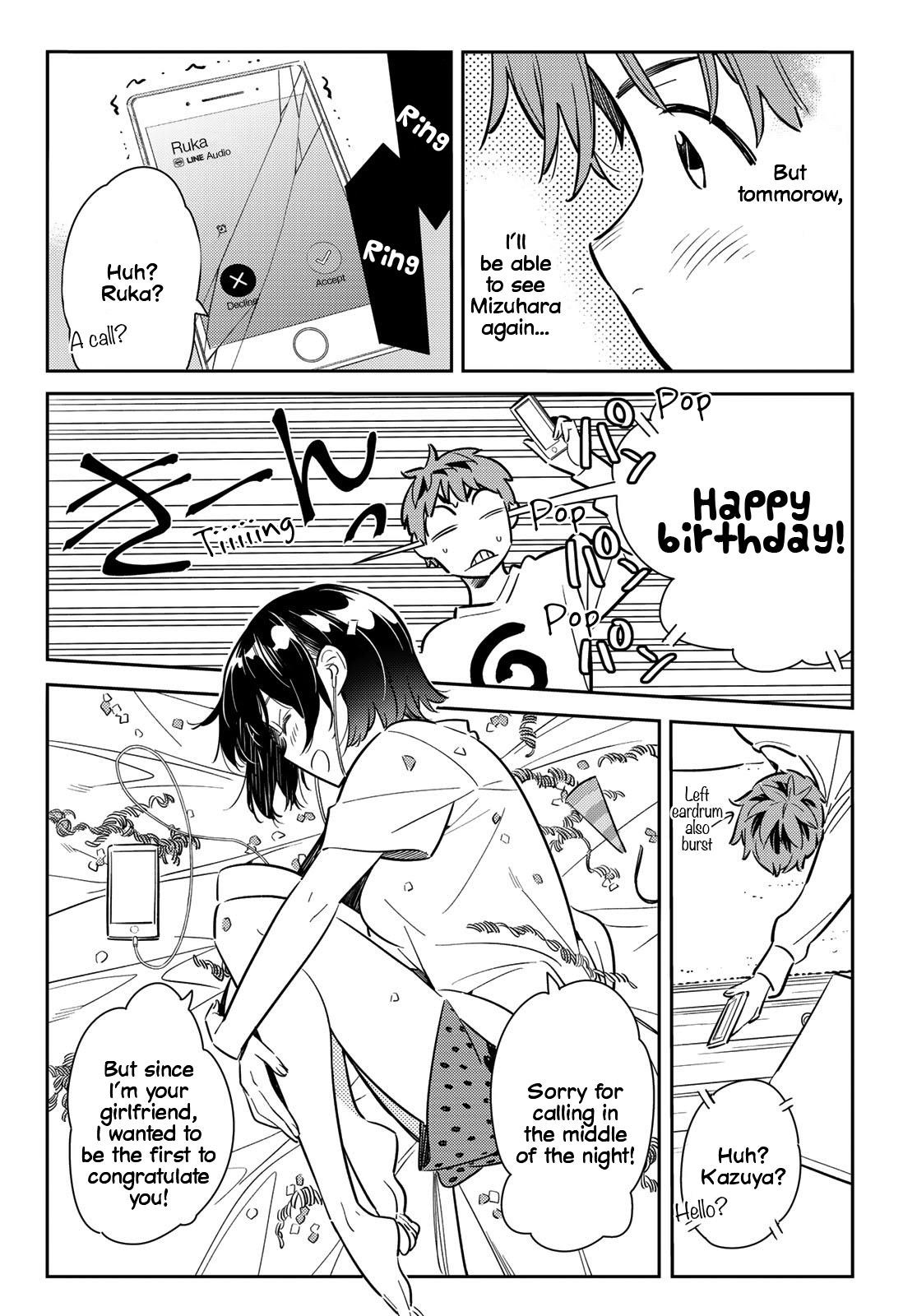 Rent A Girlfriend Manga Chapter 83 page 15 - The Girlfriend, Visiting the Parents, and Kiss (Part 1)