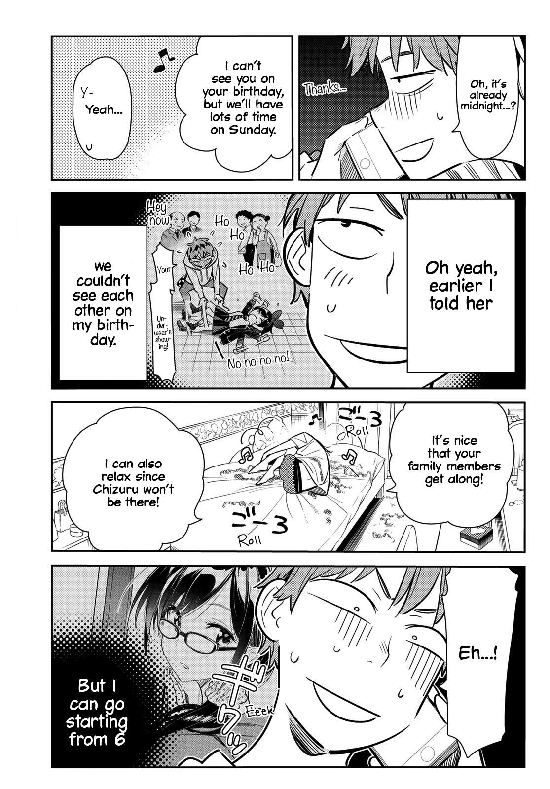 Rent A Girlfriend Manga Chapter 83 page 16 - The Girlfriend, Visiting the Parents, and Kiss (Part 1)