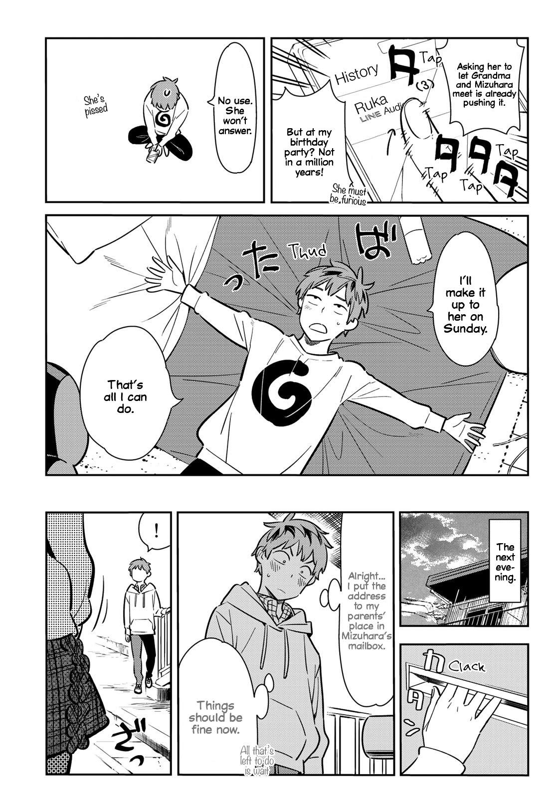 Rent A Girlfriend Manga Chapter 83 page 18 - The Girlfriend, Visiting the Parents, and Kiss (Part 1)