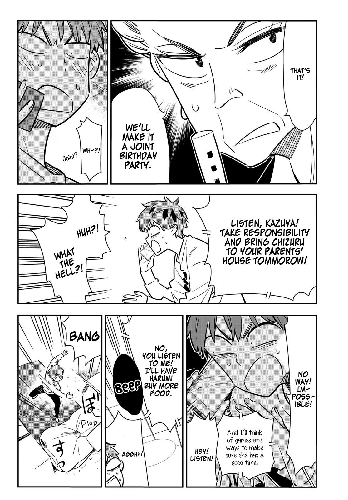 Rent A Girlfriend Manga Chapter 83 page 7 - The Girlfriend, Visiting the Parents, and Kiss (Part 1)