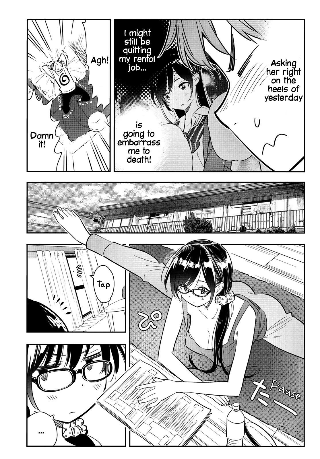 Rent A Girlfriend Manga Chapter 83 page 8 - The Girlfriend, Visiting the Parents, and Kiss (Part 1)