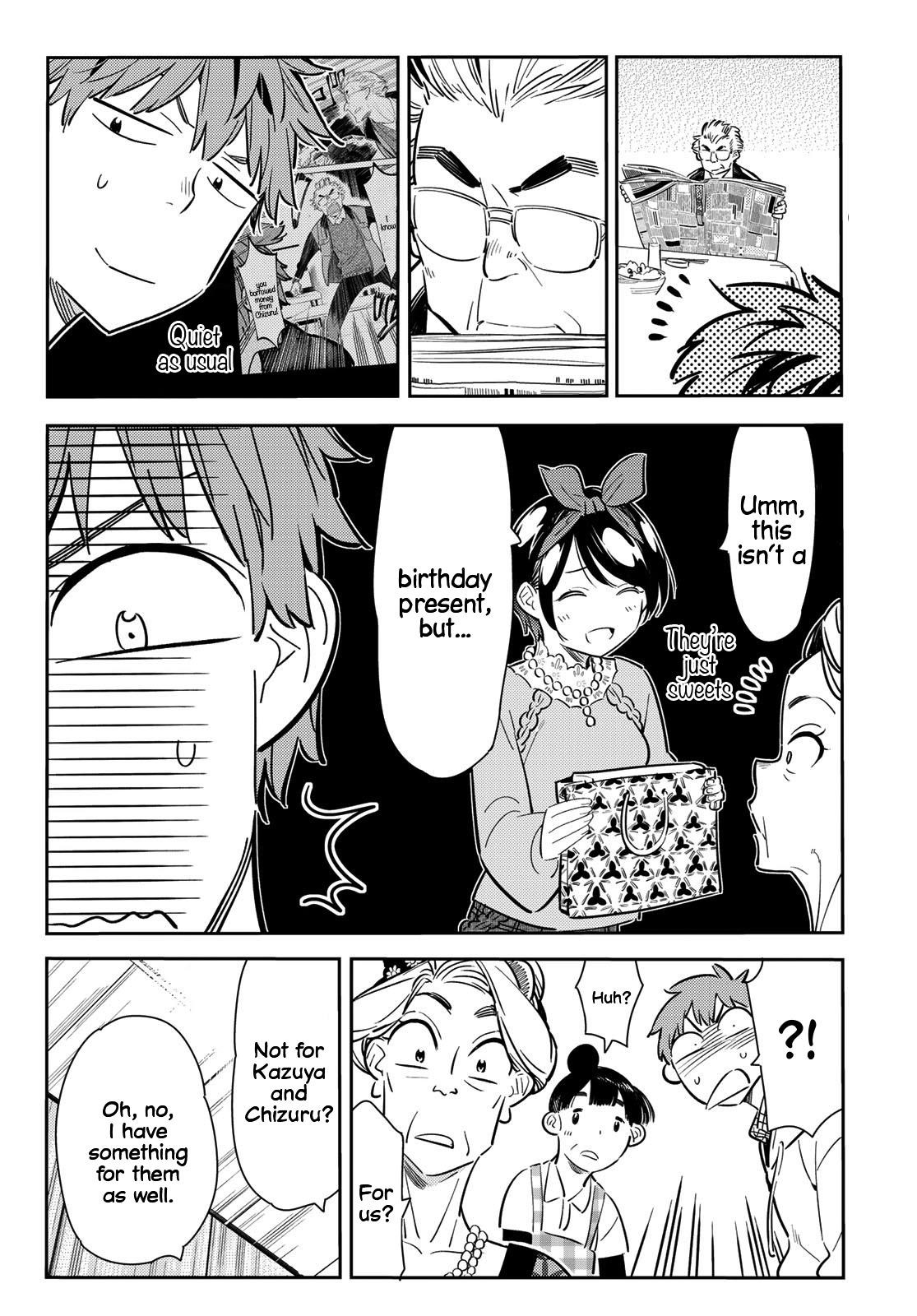 Rent A Girlfriend Manga Chapter 84 page 11 - The Girlfriend, Visiting the Parents, and Kiss (Part 2)