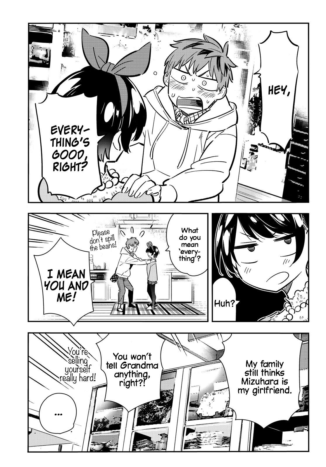 Rent A Girlfriend Manga Chapter 84 page 14 - The Girlfriend, Visiting the Parents, and Kiss (Part 2)