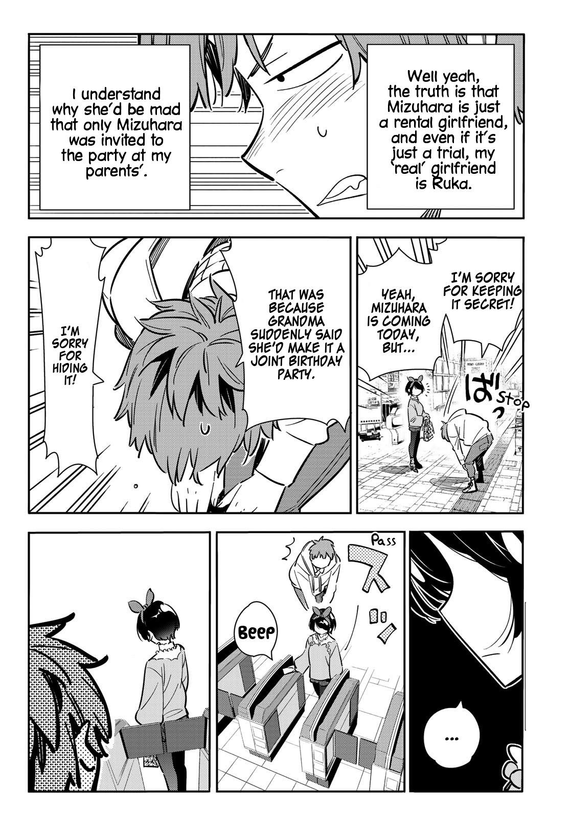 Rent A Girlfriend Manga Chapter 84 page 4 - The Girlfriend, Visiting the Parents, and Kiss (Part 2)
