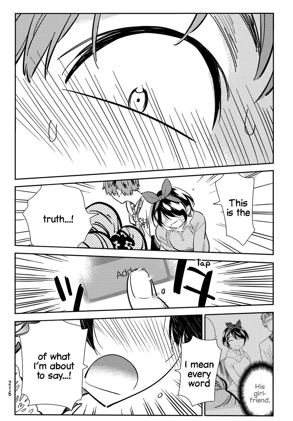 Rent A Girlfriend Manga Chapter 85 page 15 - The Girlfriend, Visiting the Parents, and Kiss (Part 3)