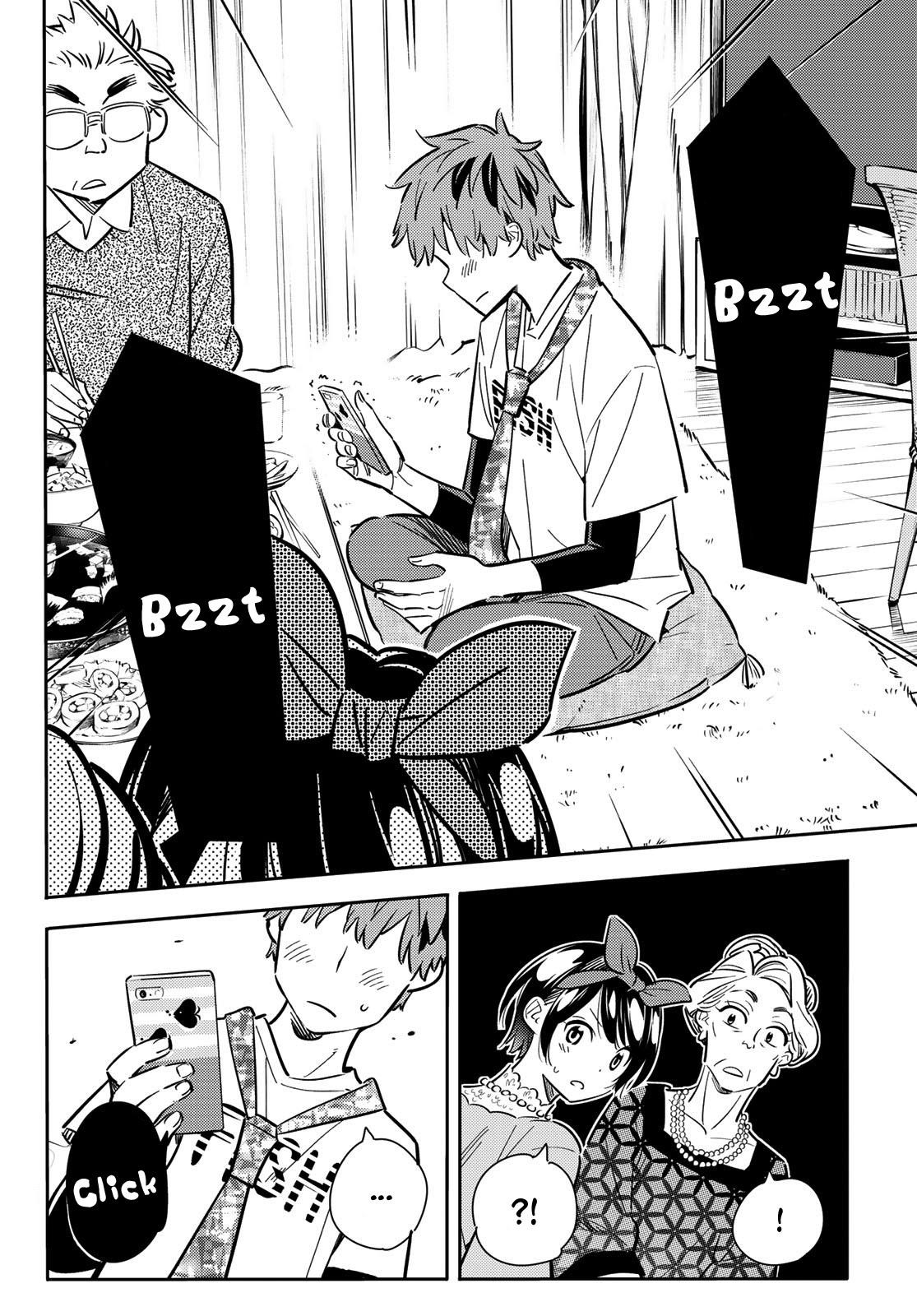 Rent A Girlfriend Manga Chapter 85 page 17 - The Girlfriend, Visiting the Parents, and Kiss (Part 3)