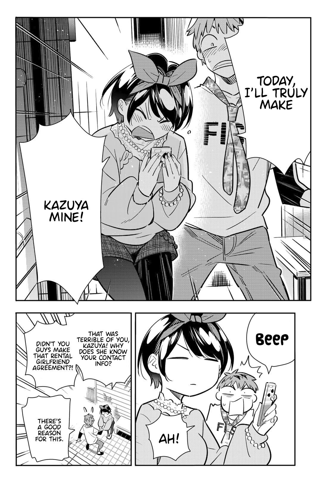 Rent A Girlfriend Manga Chapter 86 page 11 - The Girlfriend, Visiting the Parents, and Kiss (Part 4)