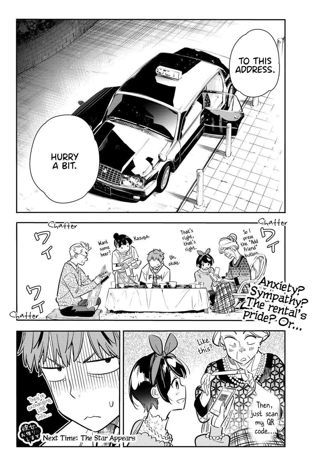 Rent A Girlfriend Manga Chapter 86 page 20 - The Girlfriend, Visiting the Parents, and Kiss (Part 4)