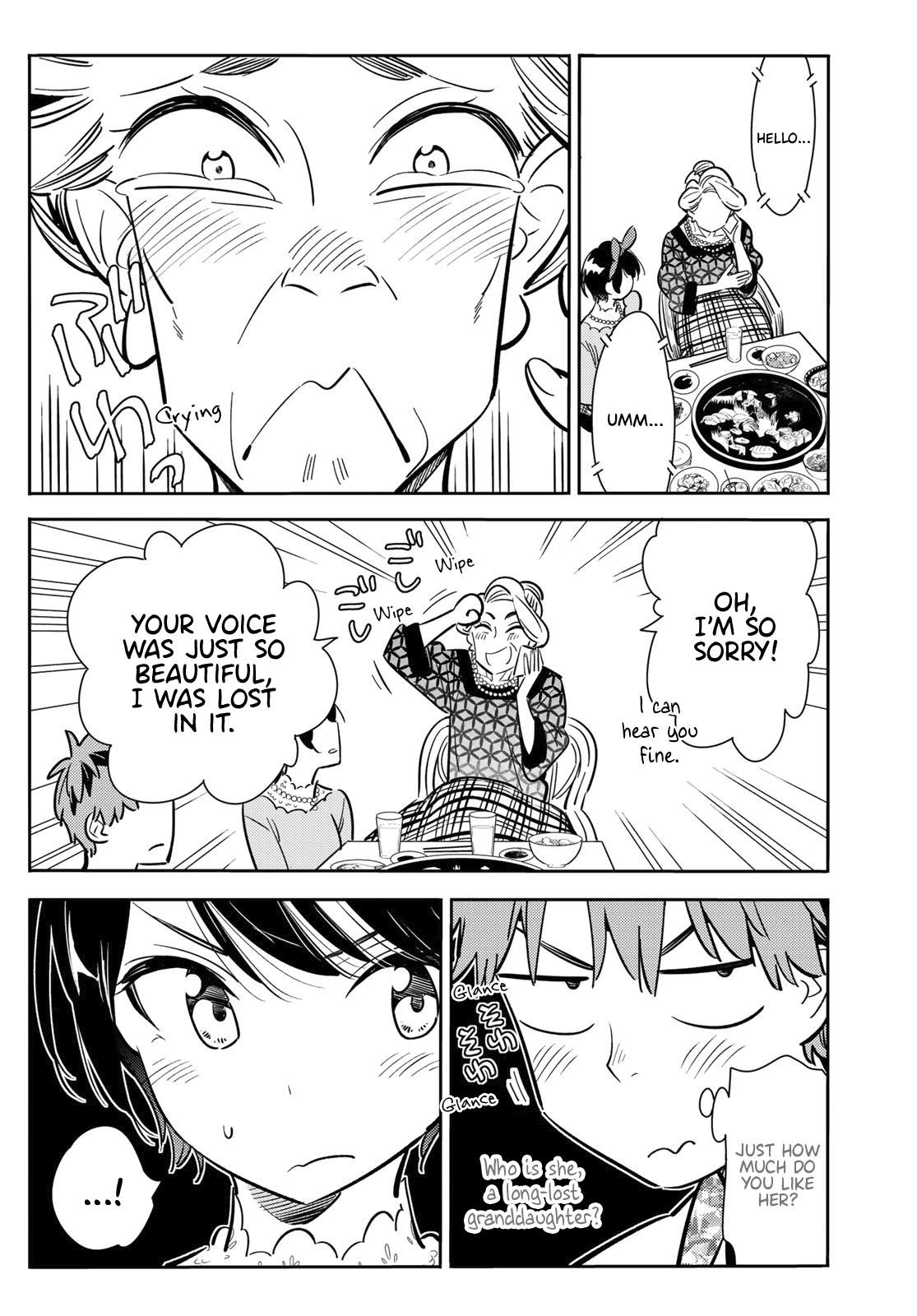 Rent A Girlfriend Manga Chapter 86 page 4 - The Girlfriend, Visiting the Parents, and Kiss (Part 4)