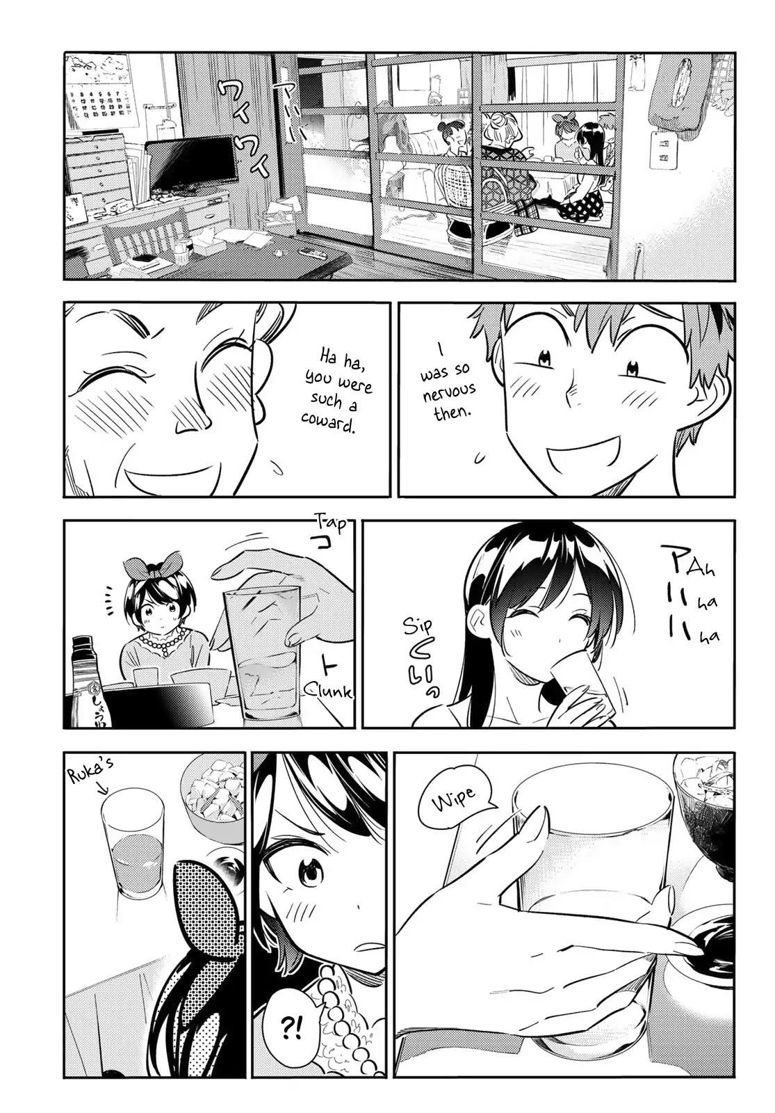 Rent A Girlfriend Manga Chapter 87 page 10 - The Girlfriend, Visiting the Parents, and Kiss (Part 5)