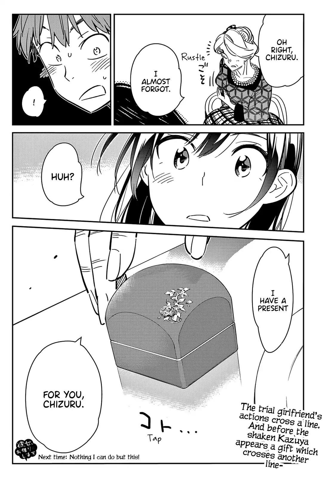 Rent A Girlfriend Manga Chapter 88 page 18 - The Girlfriend, Visiting the Parents, and Kiss (Part 6)