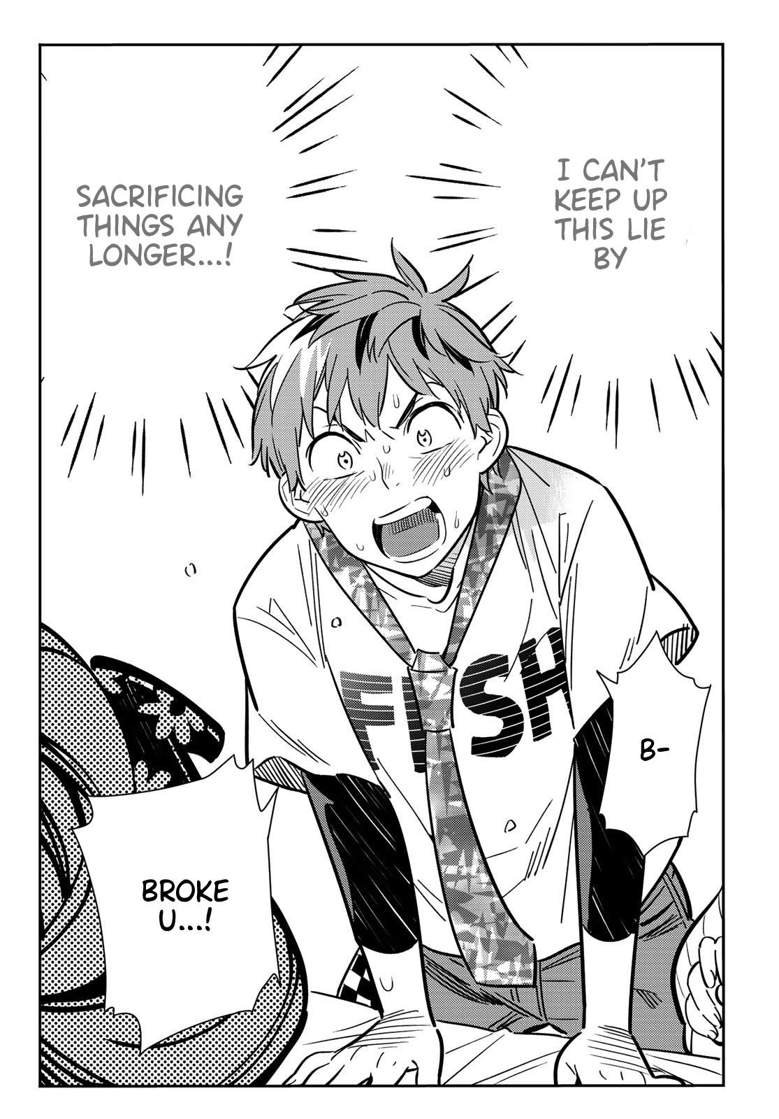 Rent A Girlfriend Manga Chapter 89 page 16 - The Girlfriend, Visiting the Parents, and Kiss (Part 7)