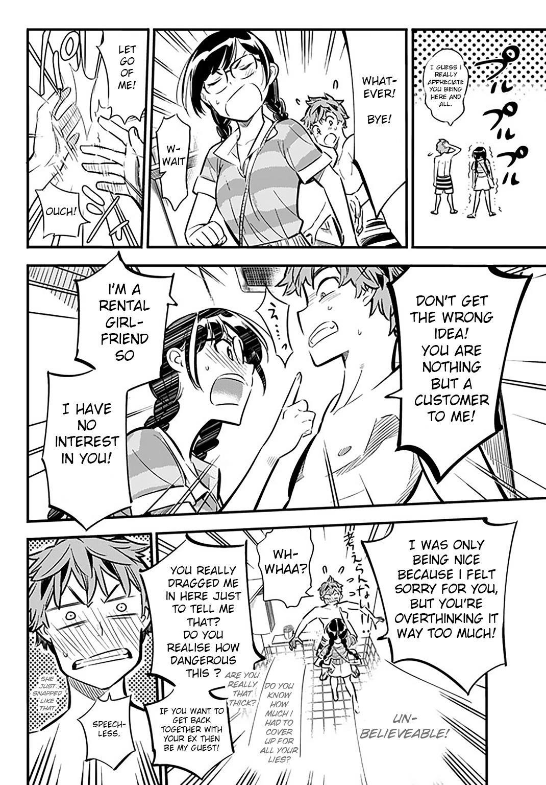 Rent A Girlfriend Manga Chapter 9 page 9 - The Girlfriend and The Sea Part (Part 3)