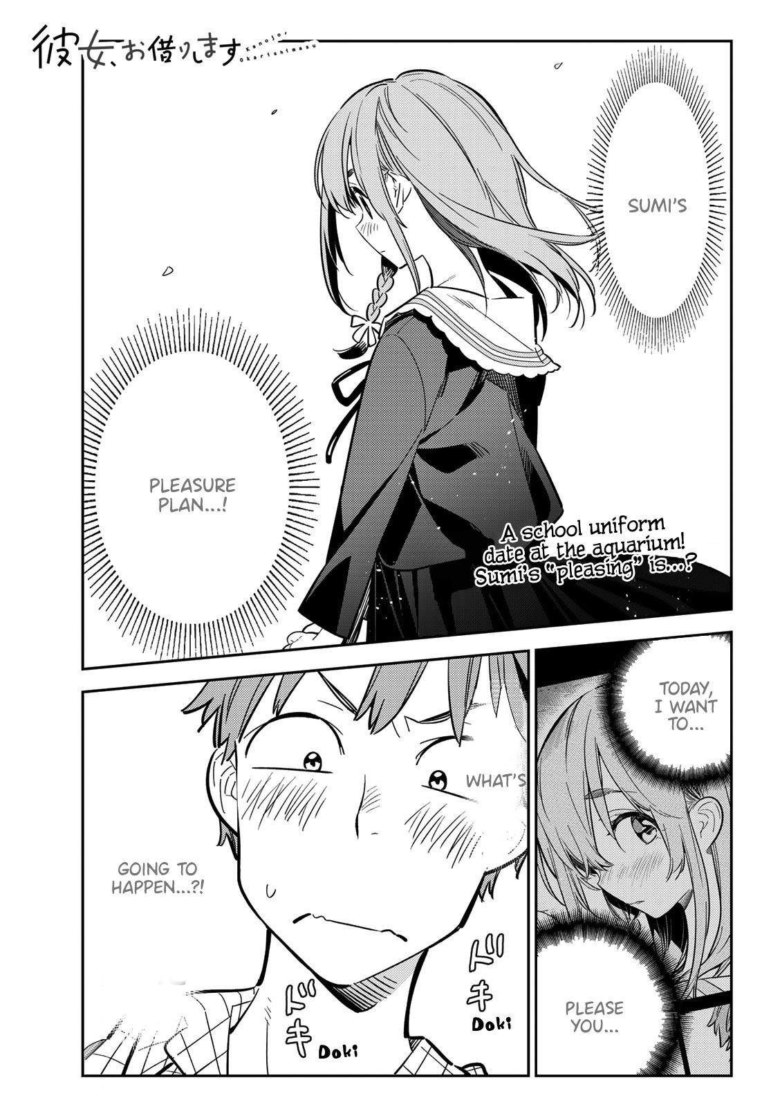 Rent A Girlfriend Manga Chapter 94 page 1 - What I can do with my Girlfriend (Part 3)